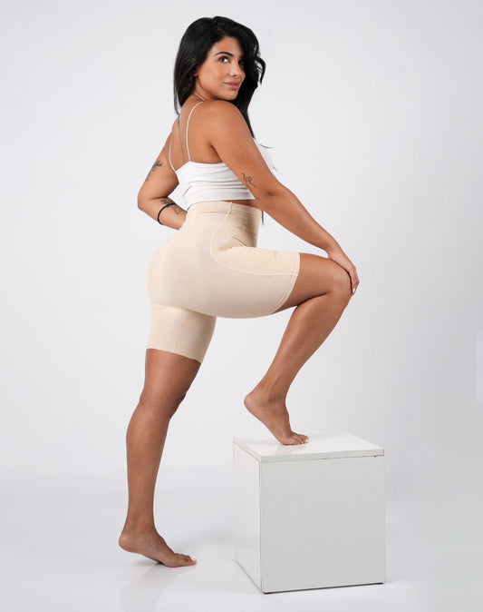 Skin color Short Seamless Shaper